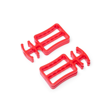 STC Plastikust punased suusakinnitid, paar