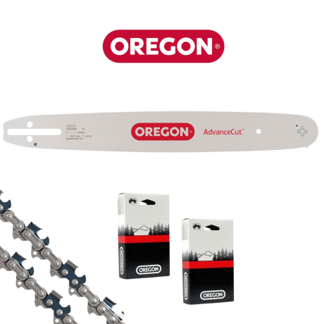 Oregoni juhtplaadi+ 2 saeketi komplekt 14'' 3/8 1.3mm 50HM