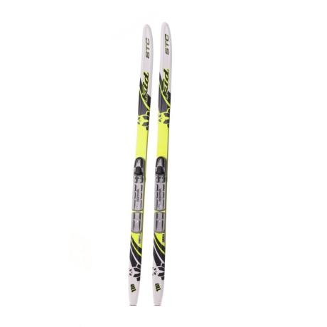 STC Panda Suusad+ Step-in NNN sidemed 110cm (kalasaba mustriga)